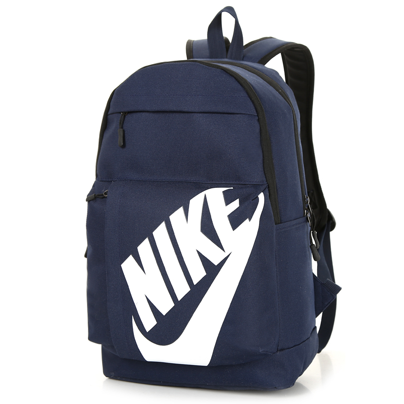 Students Nike Backpack Deep Blue White Black